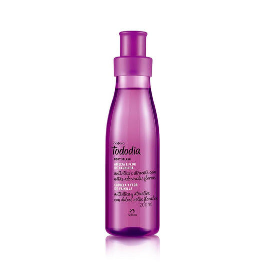 Tododia Plum &amp; Vanilla Flower Body Splash 200ml