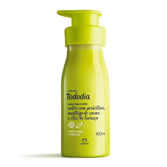Tododia Lemongrass & Mint Nourishing Body Cream 400ml