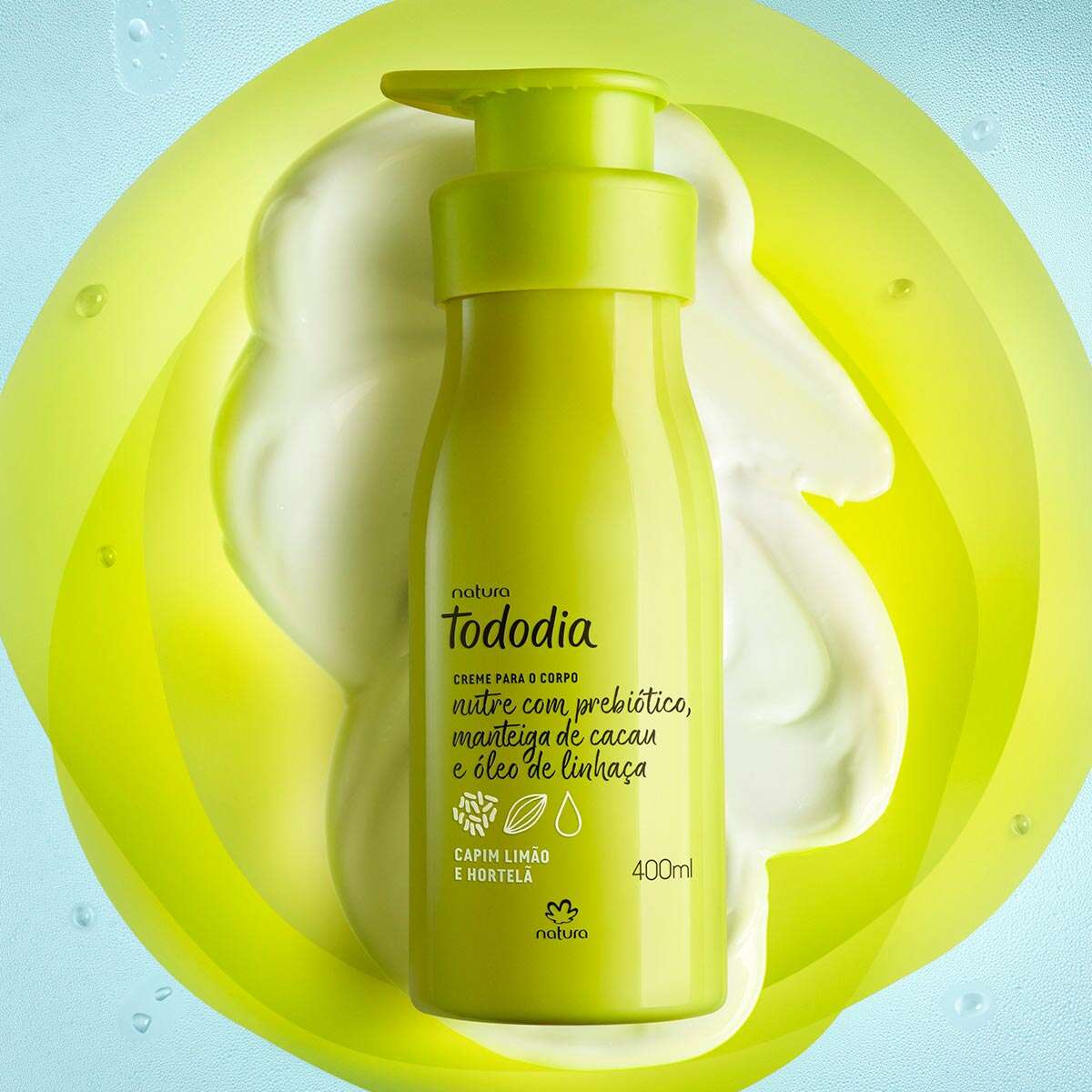 Tododia Lemongrass & Mint Nourishing Body Cream 400ml