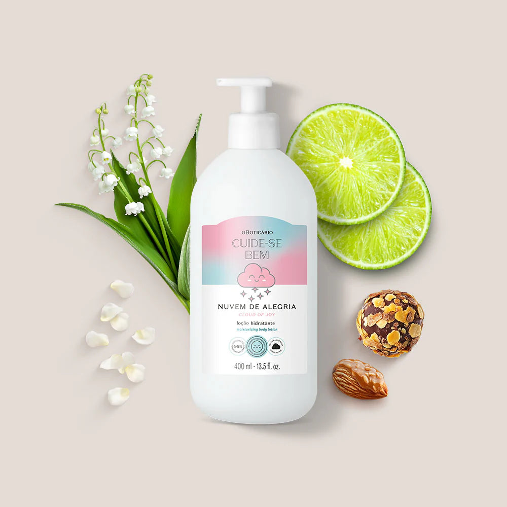 Cuide-se Bem Nuvem de Alegria Moisturising Body Lotion, 400ml