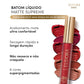 Eudora - Matte Supreme (Labios) - Batom Liquido Vermelho Ambar 4,0Ml (0.14 FlOz)