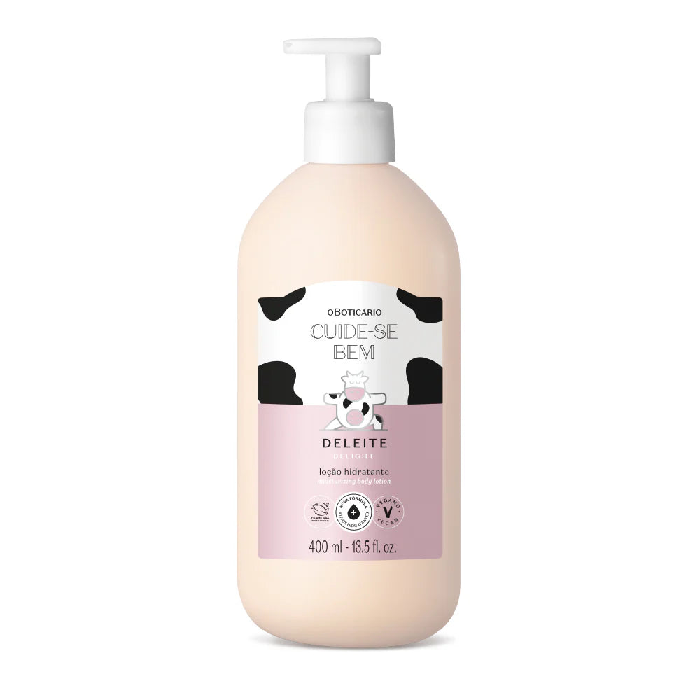 Cuide-se Bem Deleite Moisturising Body Lotion, 400ml