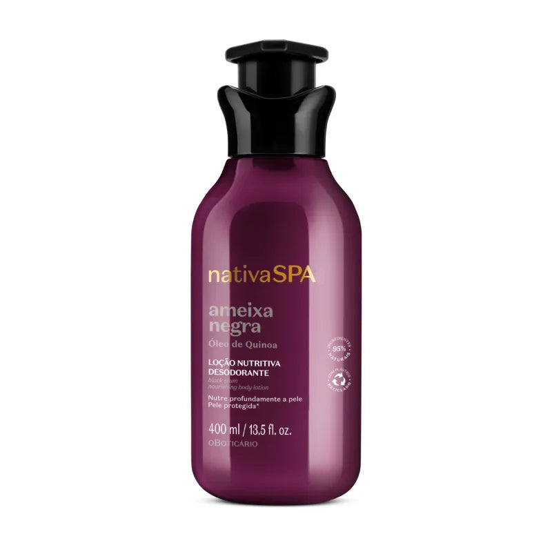 Nativa Spa Black Plum Moisturising Body Lotion 400ml