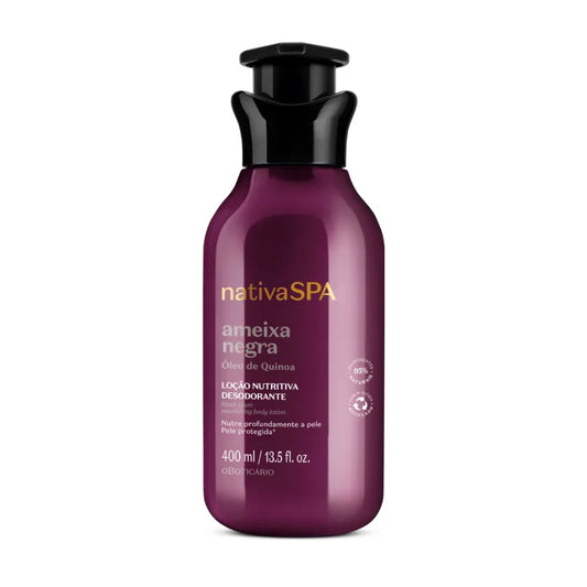 Nativa Spa Black Plum Moisturising Body Lotion 400ml