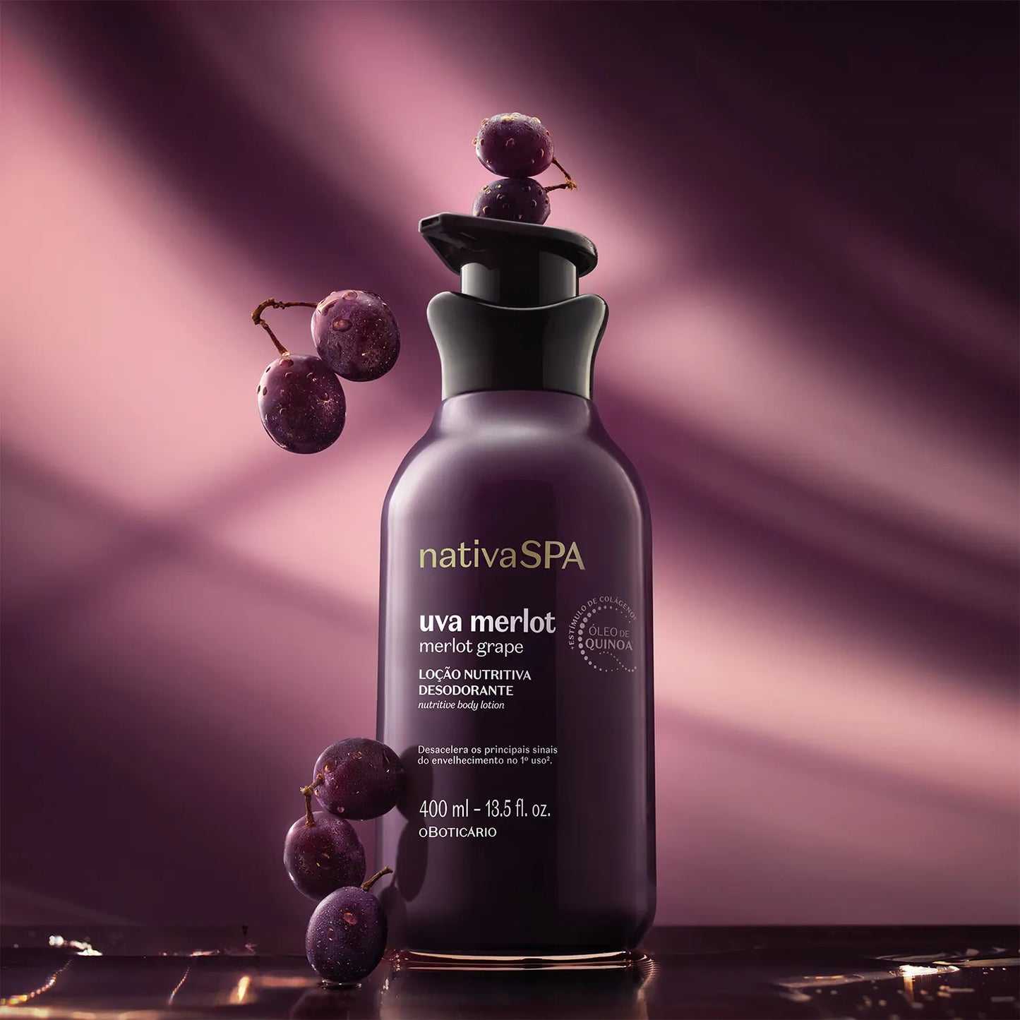 Nativa Spa Merlot Grape Nourishing Body Lotion 400ml