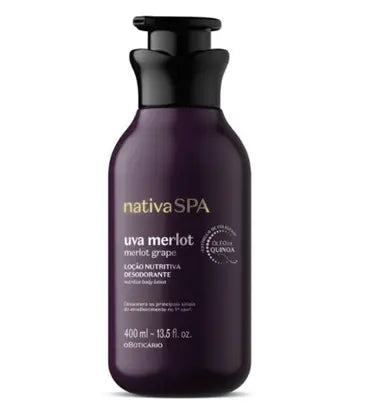 Nativa Spa Merlot Grape Nourishing Body Lotion 400ml
