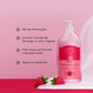Cuide-se Bem Strawberry & Milk Moisturising Body Lotion 400ml