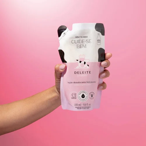 Cuide-se Bem Deleite Moisturising Body Lotion Refill  350ml