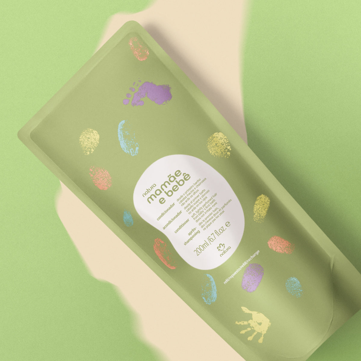 Mamãe e Bebê Gentle Conditioner Refill 200ml