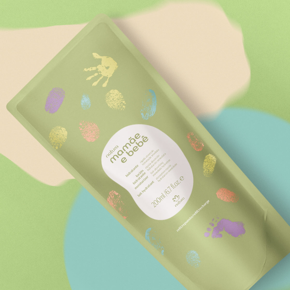 Mamãe e Bebê Moisturising Lotion Refill 200 ml