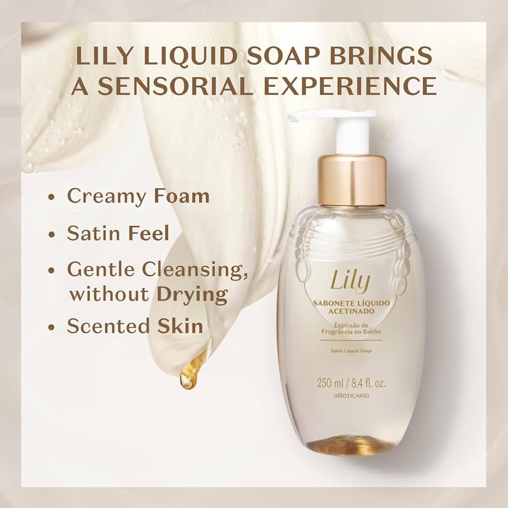 Lily Satin Shower Gel 250ml