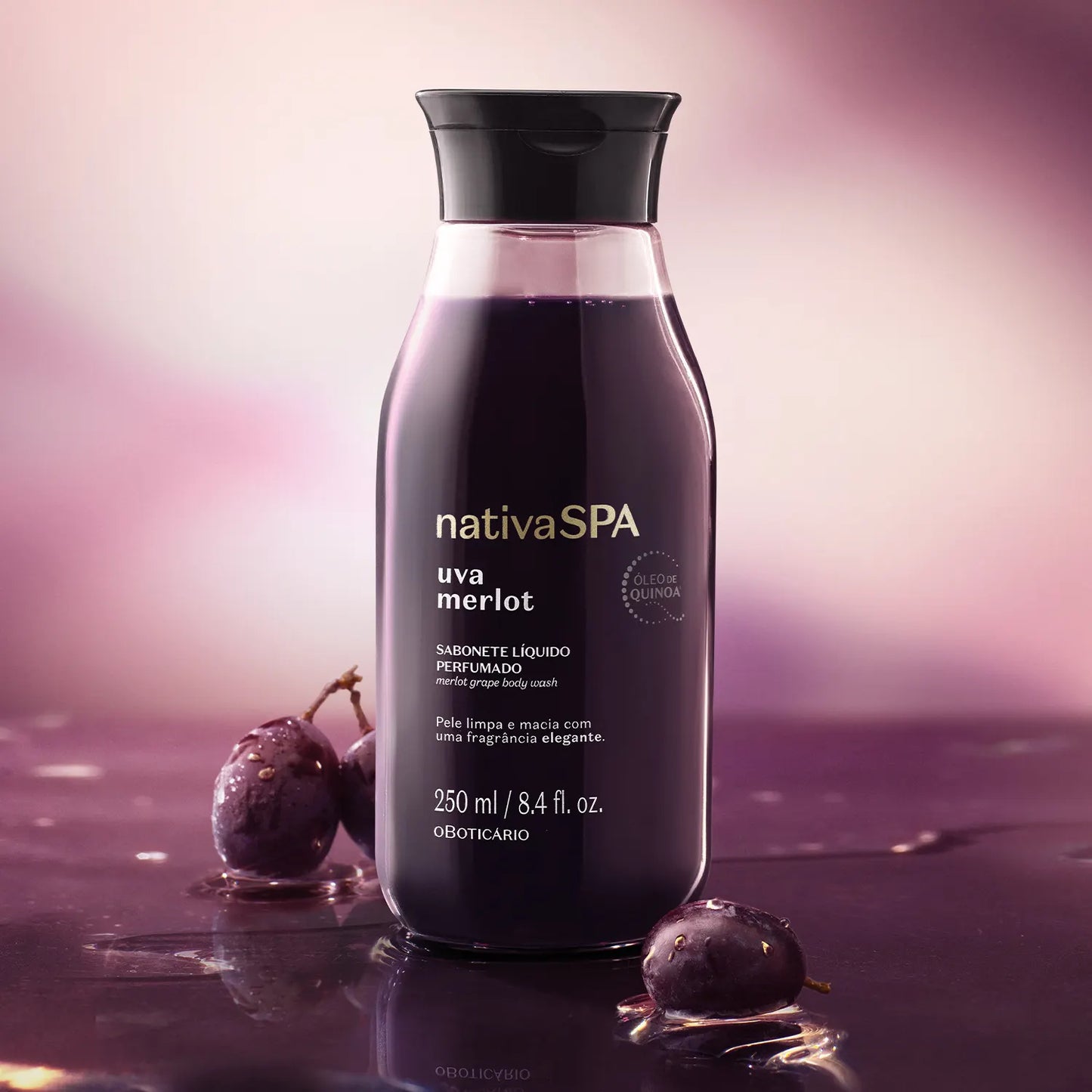 Nativa Spa Merlot Grape Scented Shower Gel 250ml