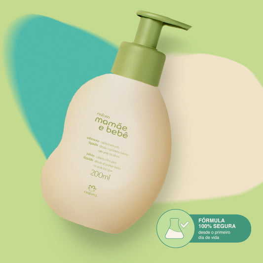 Mamãe e Bebê Head-to-Toe Liquid Soap