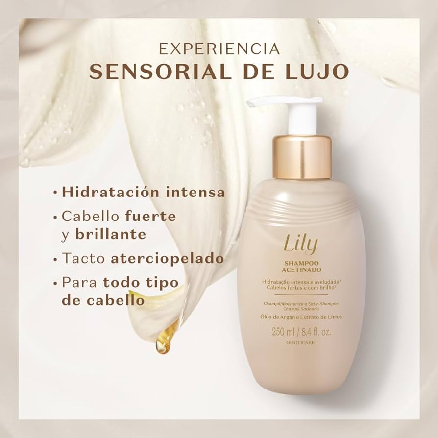 Lily Satin Shampoo 250ml